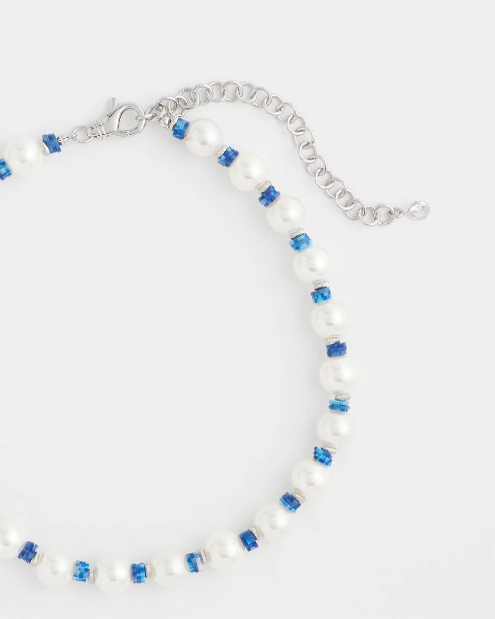 Chico's Online - Short Pearl Blue Necklace