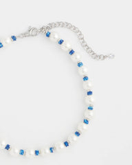 Chico's Online - Short Pearl Blue Necklace