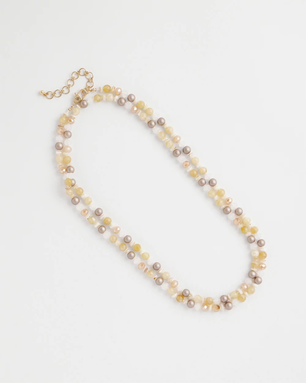 Chico's US - Neutral Long Layering Necklace