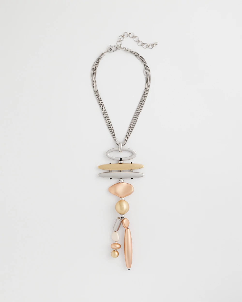 Chico's Online - Mixed Metal Linear Necklace