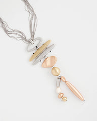 Chico's Online - Mixed Metal Linear Necklace