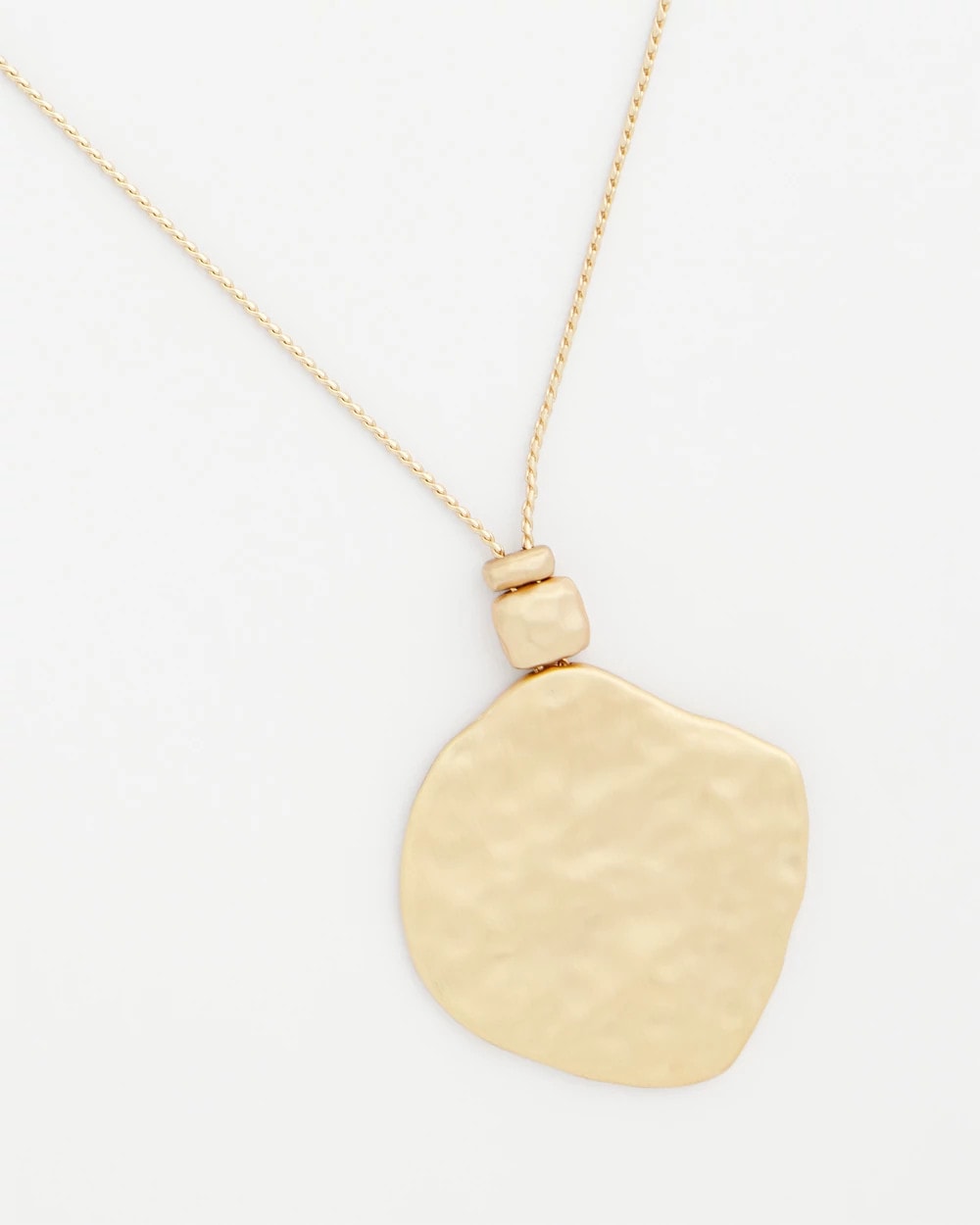 Chico's / Short Gold Pendant