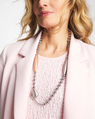 Chico's On Sale - Copper and Silver Double Strand Necklace
