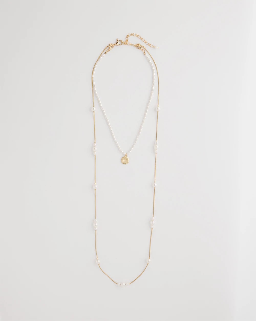 Chico's Outlet - Convertible Faux Pearl Necklace