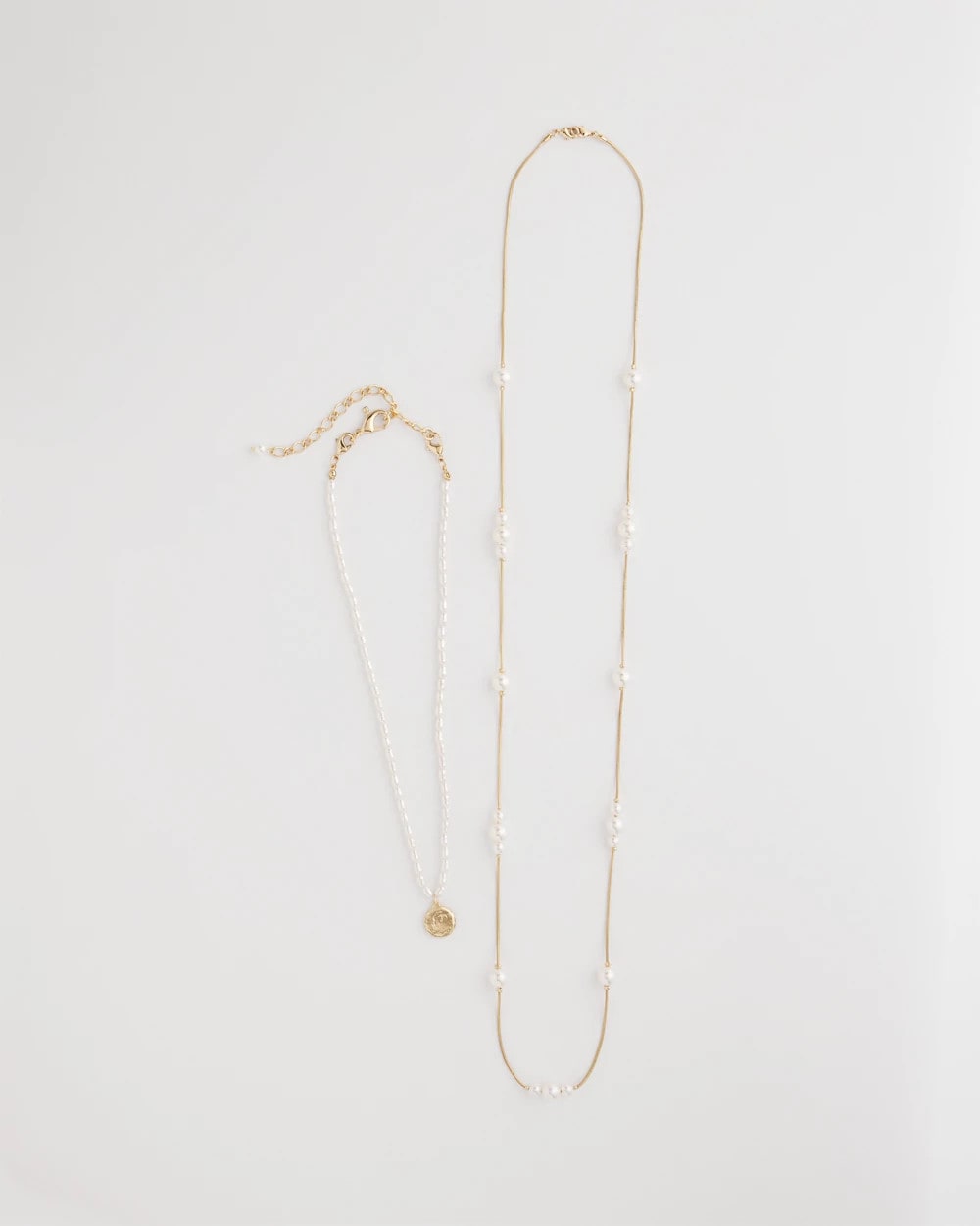 Chico's Outlet - Convertible Faux Pearl Necklace