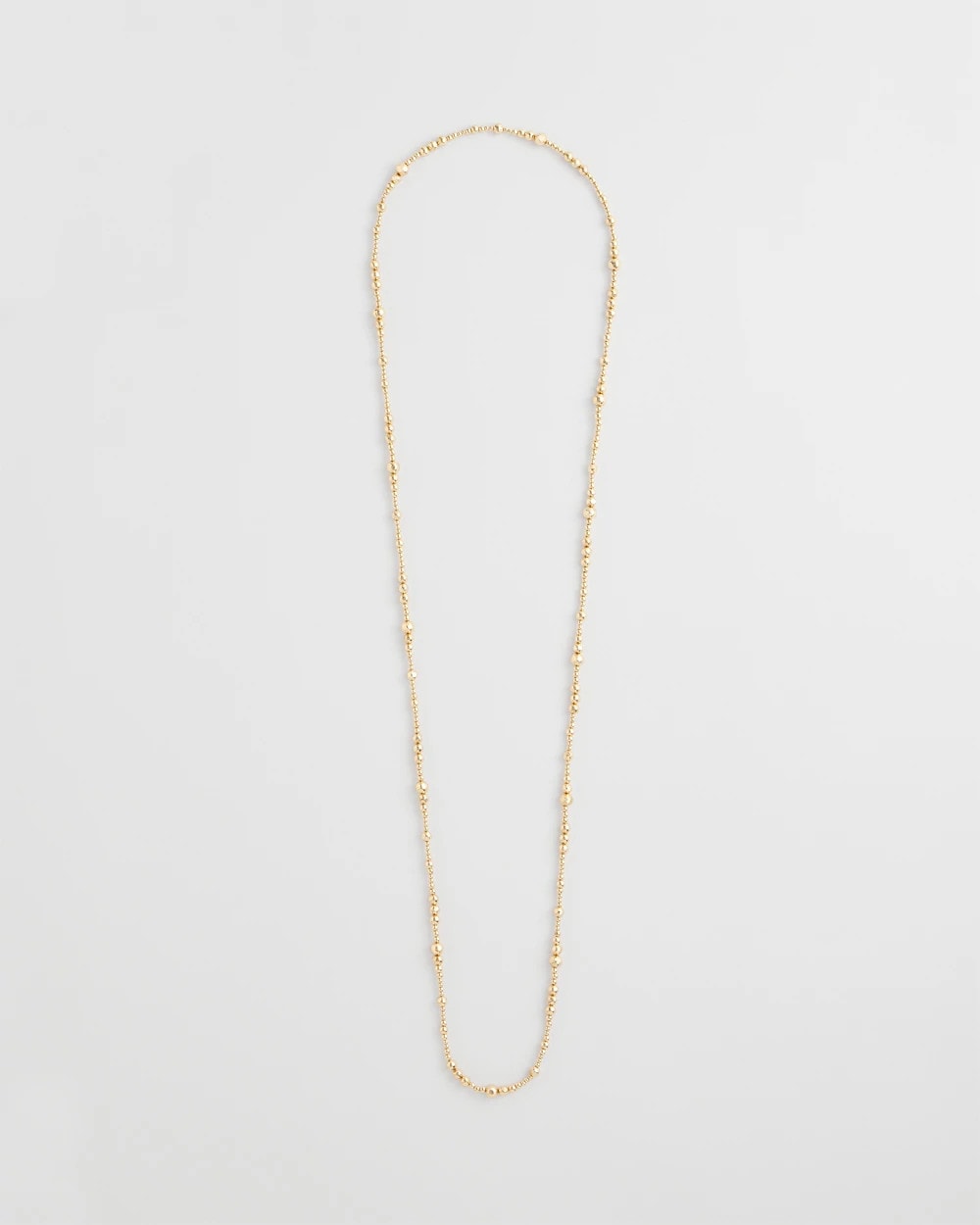 Chico's For Sale - Goldtone Long Beaded Necklace