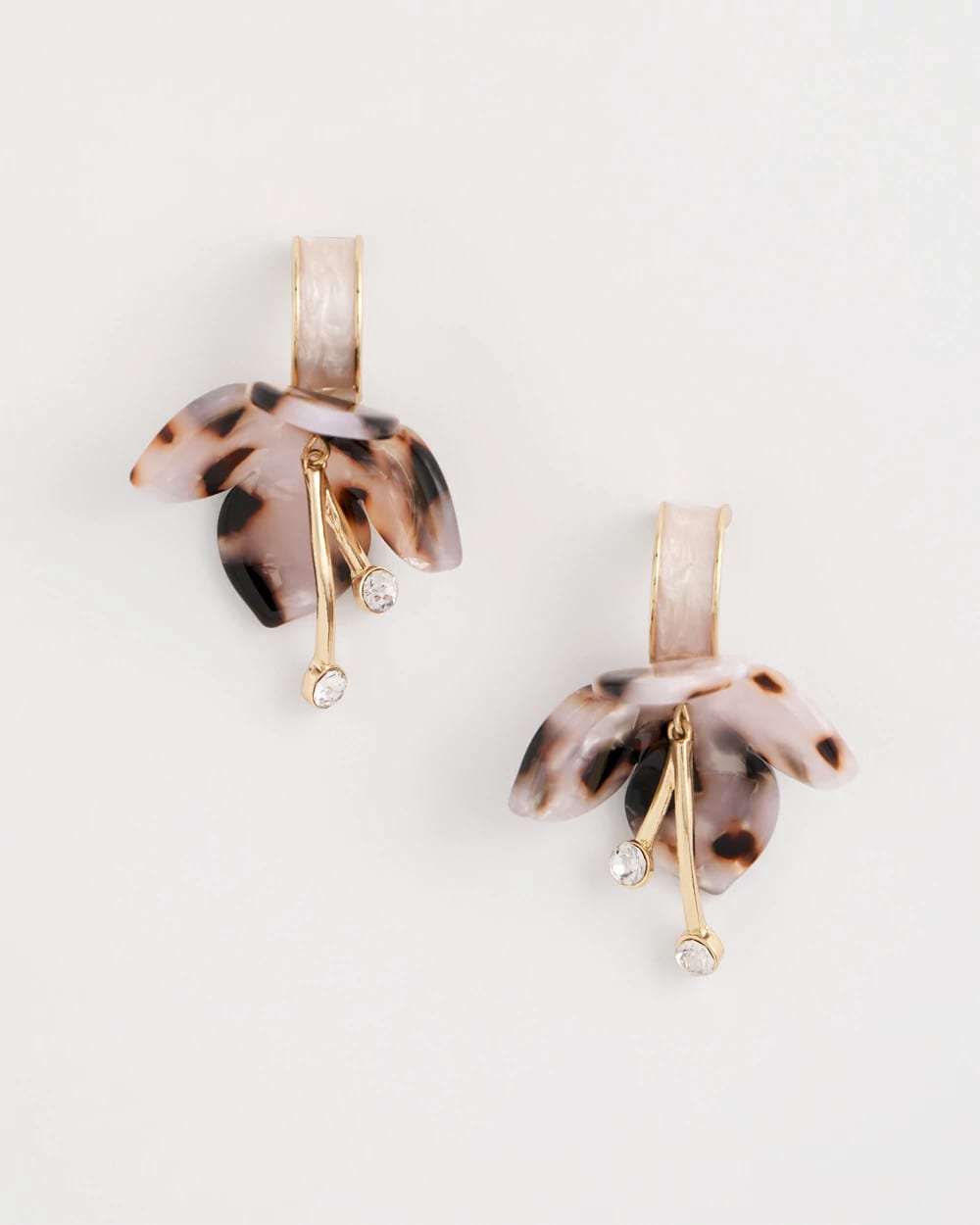 Chico's US - Tortoise Spider Lily Drop Earrings