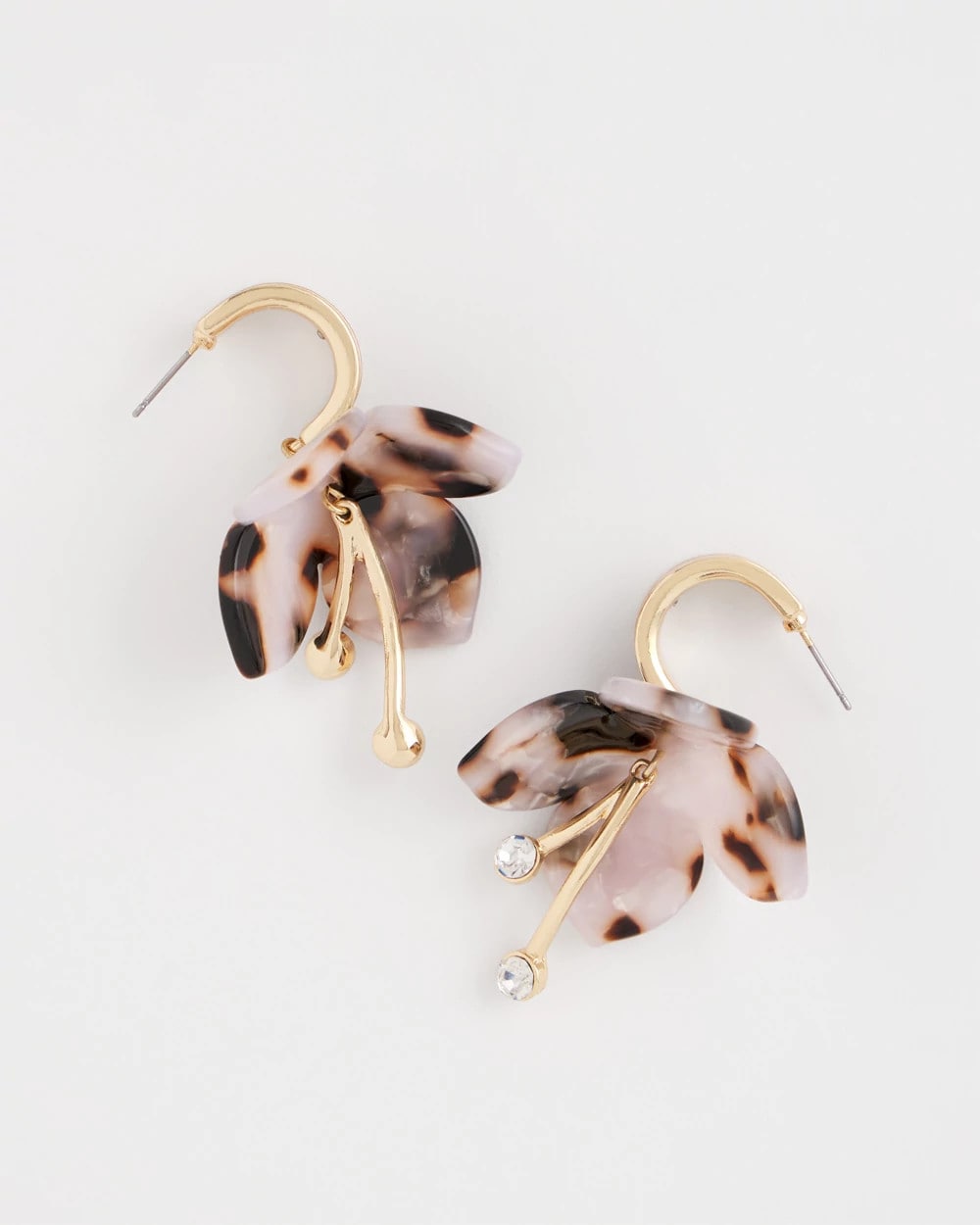 Chico's US - Tortoise Spider Lily Drop Earrings