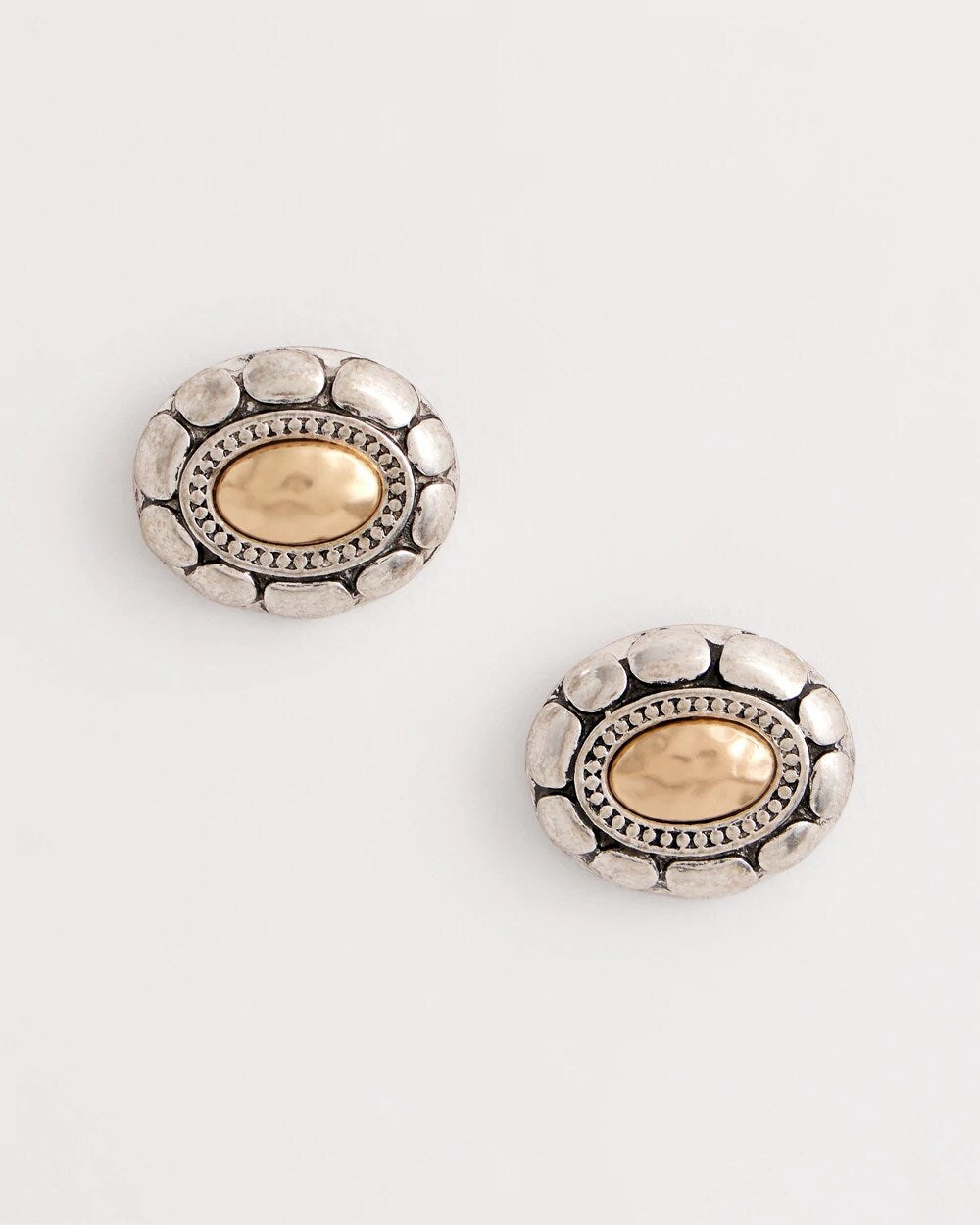 Chico's Discount - Mixed Metal Stud Earrings