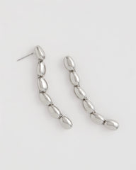 Chico's Sale - Silver Linear Bead Earrings