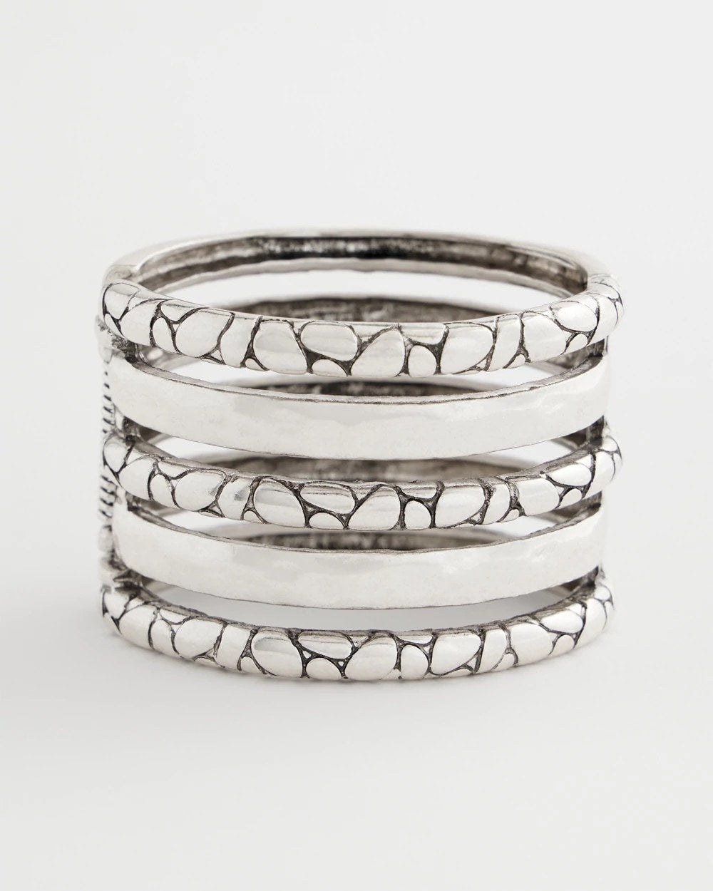 Chico's Discount - Silver Island Metals Cuff Bracelet